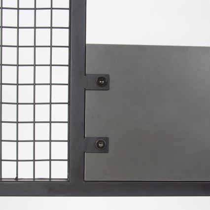 Стенка для прихожей NOMAD 182x78 см черная/антрацит