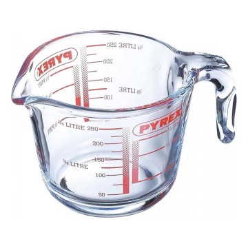 Стеклянная мензурка PYREX 0,25 л