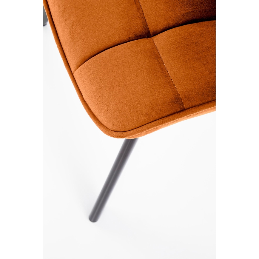 Стілець для їдальні COMORO, 1 шт., корицево-коричневий