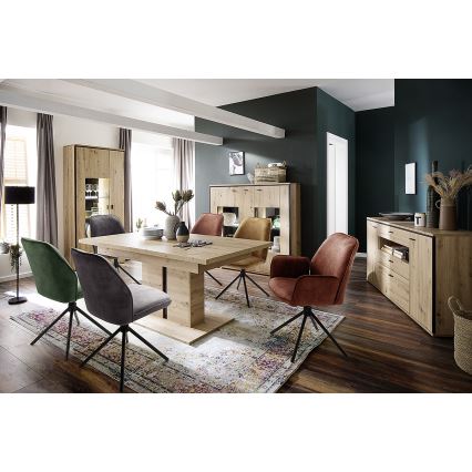 Стілець для їдальні NEXORO, 1 шт., помаранчевий