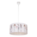 Стильна дитяча люстра GIRLS VIBES, 1xE27/60W/230V, діаметр 40 см — ідеальна для дівчат
