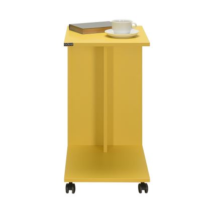 Столик 65x35 см желтый