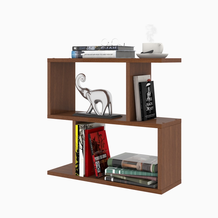 Столик LALE 55x60 см коричневый