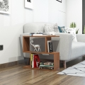 Столик LALE 55x60 см коричневый