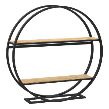 Столик SHELF диаметр 62,5 cm дуб