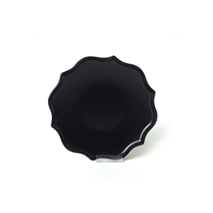 Столовий набір, 24 шт., чорний/кам'яна кераміка