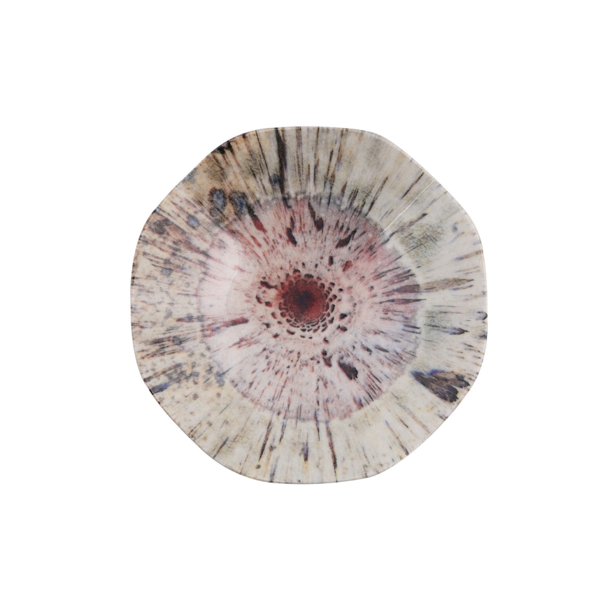 Столовий набір 24 шт. різнокольоровий/порцеляна