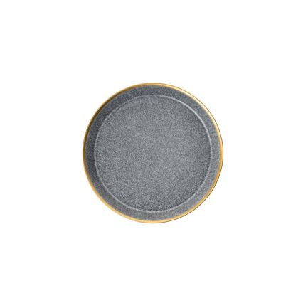 Столовий сервіз, 16 предметів, антрацит/золото/порцеляна