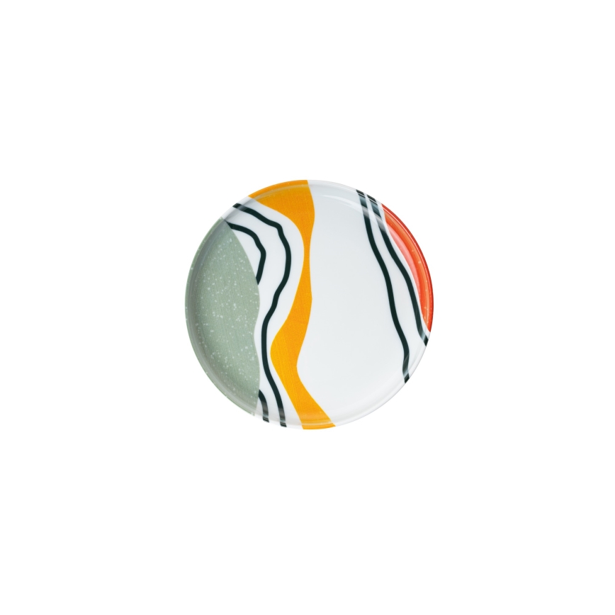 Столовий сервіз 18 шт. барвистий/фарфор