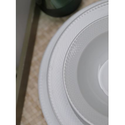 Столовий сервіз 18 шт. білий/порцеляна