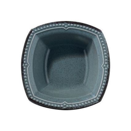 Столовий сервіз, 24 предмети, синій/фарфор