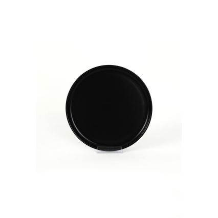 Столовый набор, 18 шт., чёрный/керамика