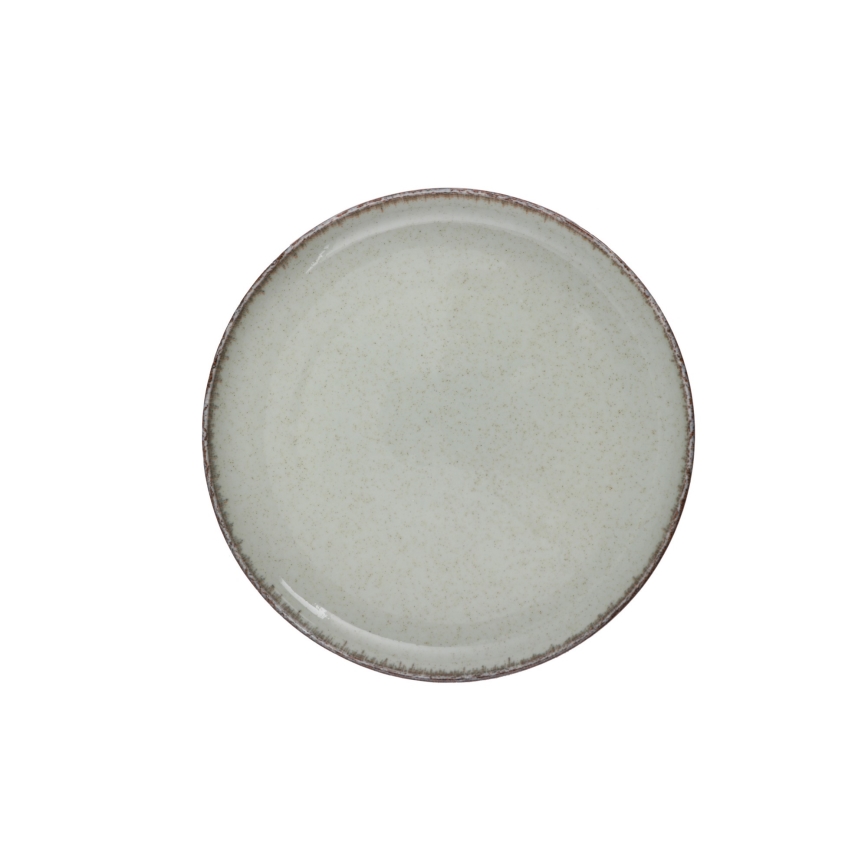 Столовый набор 18 шт. зелёный/фарфор