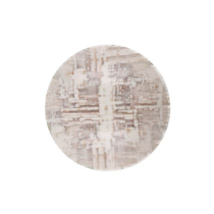 Столовый набор, 24 предмета, коричневый/белый, фарфор