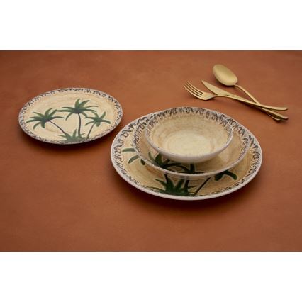 Столовый набор 24 шт. разноцветный/керамика