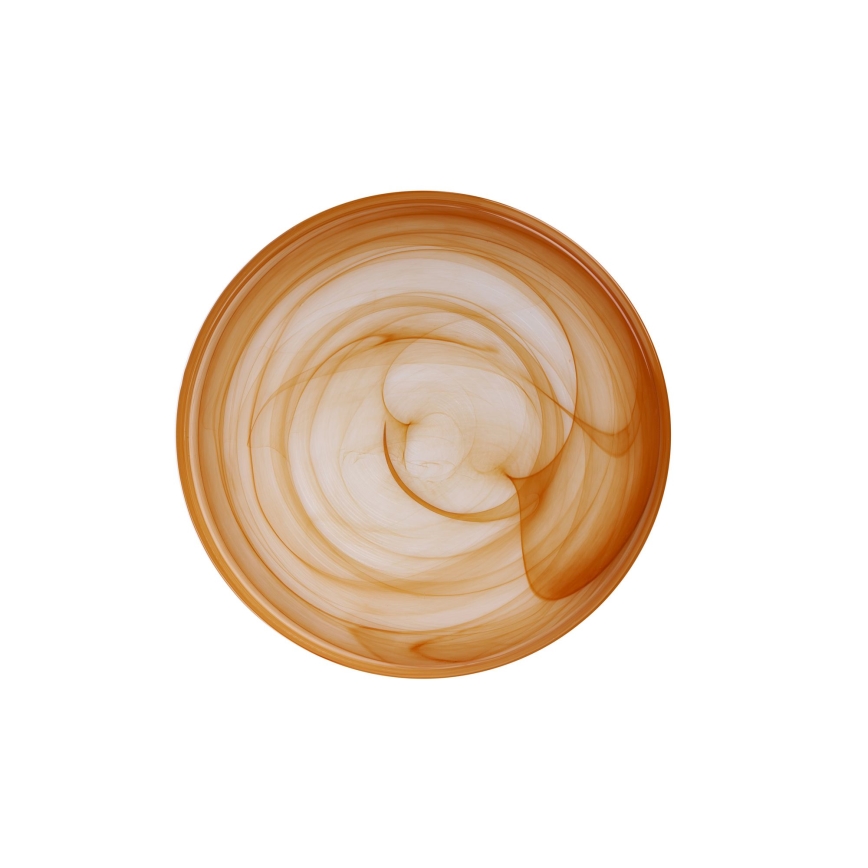 Столовый набор из 18 предметов, оранжевый/стекло