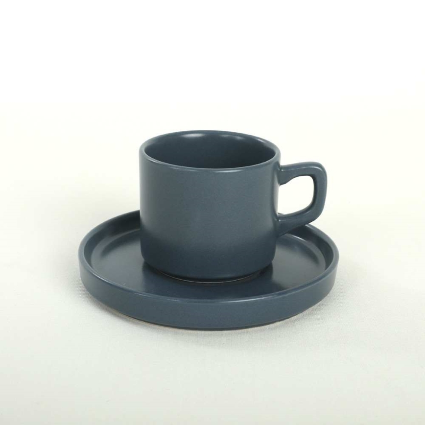 Столовый набор из 20 предметов — разноцветная керамика