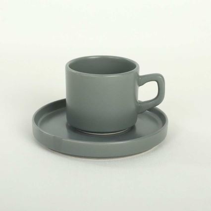 Столовый набор из 20 предметов — разноцветная керамика