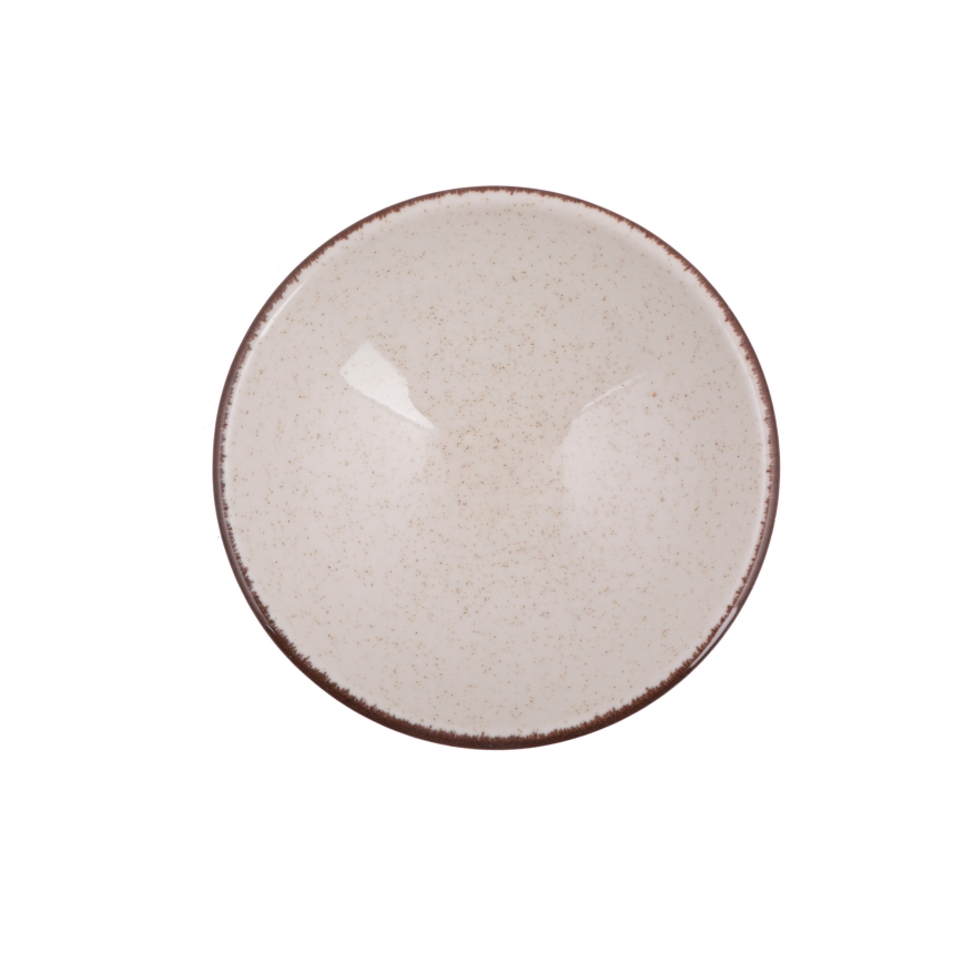 Столовый набор из 24 предметов, бежевый/фарфор