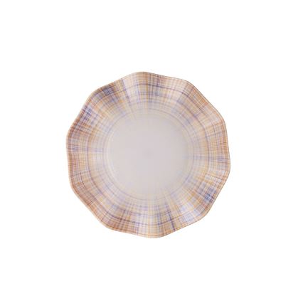 Столовый набор из 24 предметов, оранжевый/фарфор