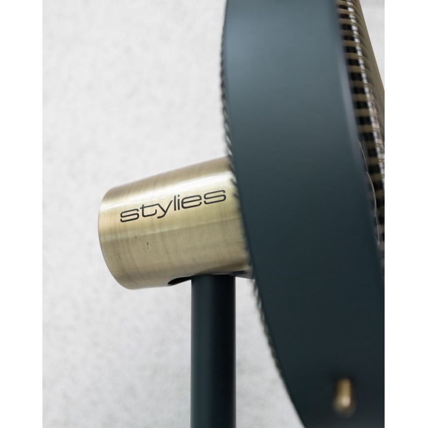 Stylies - Напольный вентилятор URANUS 35W/230V 94 см черный