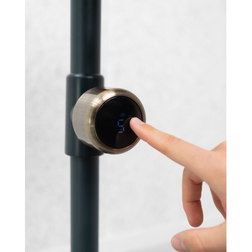 Stylies - Напольный вентилятор URANUS 35W/230V 94 см черный