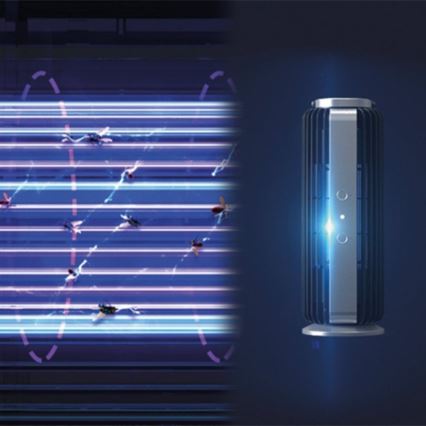 Stylies - Світлова пастка для знищення комарів AURIGA UV-A, 8 Вт/230 В, до 60 м²