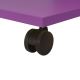 Столик 65x35 см фиолетовый