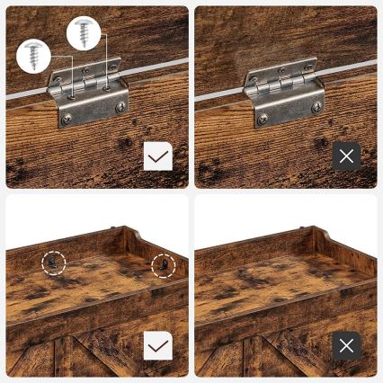 Сундук TOVIAN коричневий