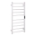 Сушарка для рушників 45x96 cm нержавіюча сталь/білий