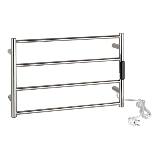 Сушарка для рушників 56x37 см, нержавіюча сталь/срібляста