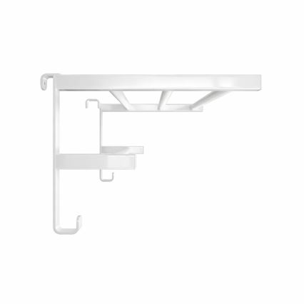 Сушарка для рушників на радіатор для ванної кімнати HF SHEFFIELD 52x28,4 cm біла