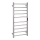 Сушилка для полотенец 45×96 см, нержавеющая сталь/серебристая
