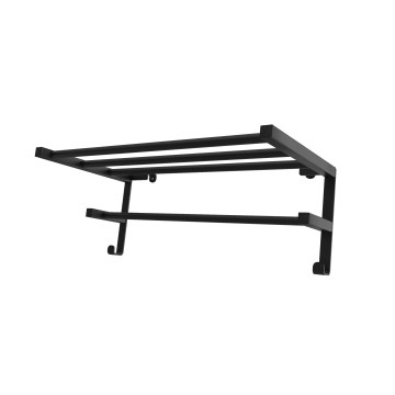 Сушилка для полотенец на радиатор для ванной HF SHEFFIELD 52x28,4 cm чёрная