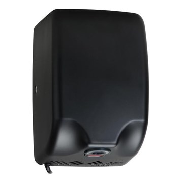 Сушилка для рук 17,3x25,5 см нержавеющая сталь/чёрный