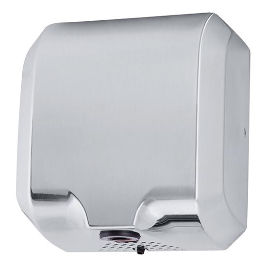 Сушилка для рук 29,5x32 см нержавеющая сталь/серебристая