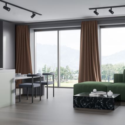 Светодиодный точечный светильник для шинной системы MAGNETIC TRACK LED/10W/48V черный