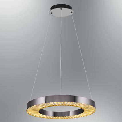 Светильник LED JESI LED/35W/230V 3000K диаметр 60 см серебристый