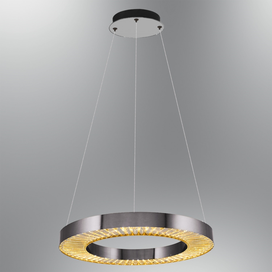 Светильник LED JESI LED/35W/230V 3000K диаметр 60 см серебристый