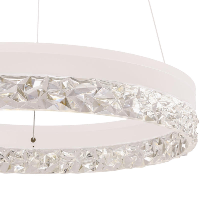 Светильник LED на підвісі FROZI LED/32W/230V діаметром 50 см білий