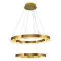 Светильник LED на подвесе JESI LED/140W/230V 3000K диаметром 100 см бронзовый