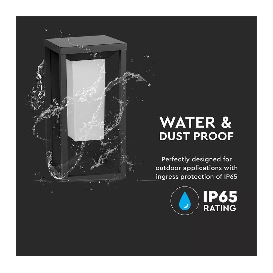 Светодиодный солнечный настенный светильник с датчиком SAMSUNG CHIP LED/2W/3,7V IP65 2600 мАч