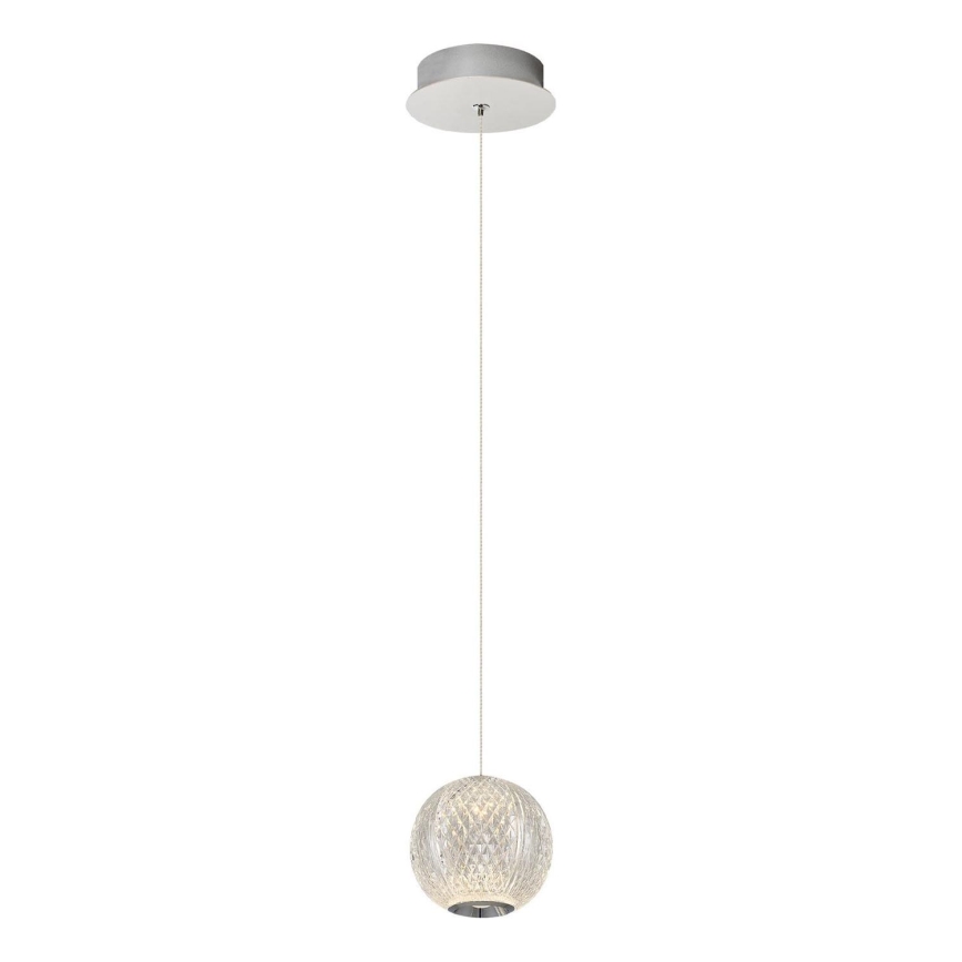 Светильник LED на тросе CREMONA 1xLED/5W/230V 3000K матовый хром