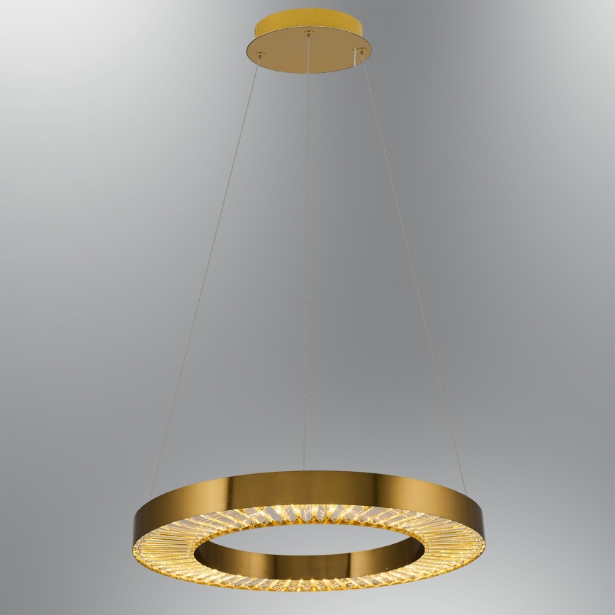 Светильник LED на тросе JESI LED/35W/230V 3000K Ø 60 см бронзовый