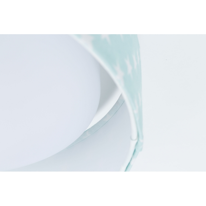 Светодиодный детский потолочный светильник GALAXY KIDS LED/24W/230V звездочки зеленый/белый