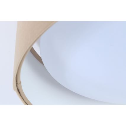 Светодиодный потолочный светильник GALAXY 1xLED/24W/230V диаметр 44 см бежевый/белый