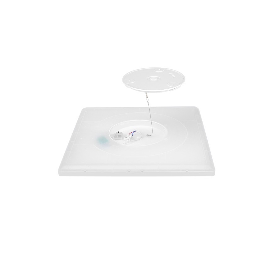 Светодиодный потолочный светильник для ванной NIVERA LED/24W/230V IP54 3000/4000/6000K 30x30 см белый