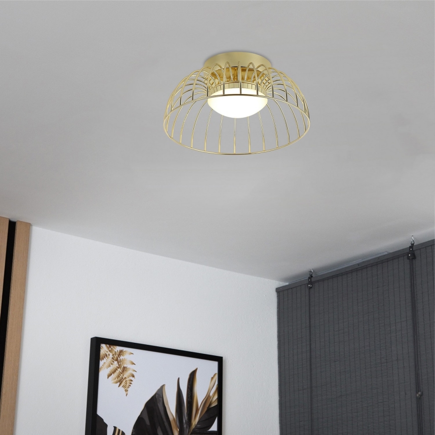 Светильник потолочный BETSY LED/12W/230V диаметром 25 см золотой