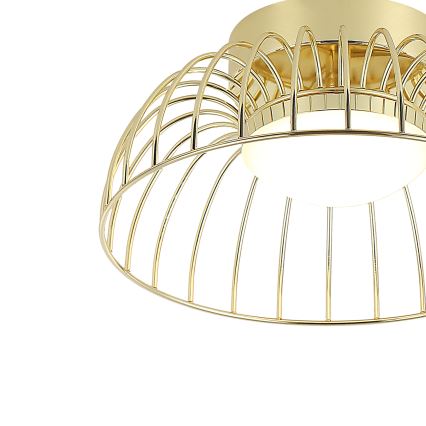 Светильник потолочный BETSY LED/12W/230V диаметром 25 см золотой