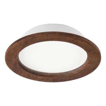 Светильник встраиваемый LED WOODY SPOT LED/16,5W/230V 4000K вишня Ø 18,5 см